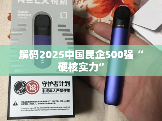 解码2025中国民企500强“硬核实力”