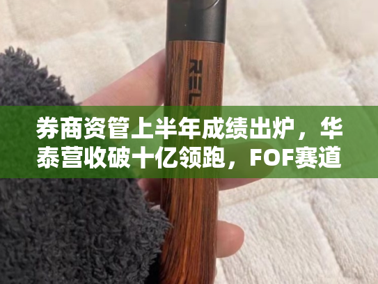 券商资管上半年成绩出炉，华泰营收破十亿领跑，FOF赛道成权益破局“胜负手”
