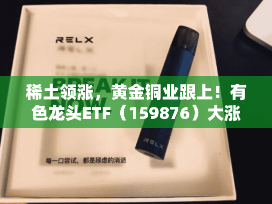 稀土领涨，黄金铜业跟上！有色龙头ETF（159876）大涨近3%刷新阶段新高，获资金净申购1320万份！