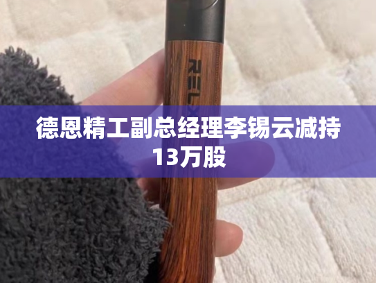 德恩精工副总经理李锡云减持13万股