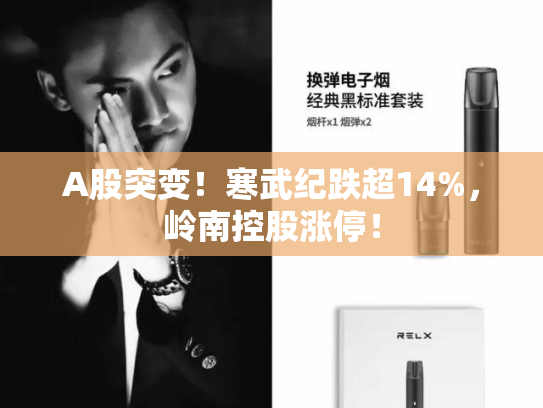 A股突变！寒武纪跌超14%，岭南控股涨停！