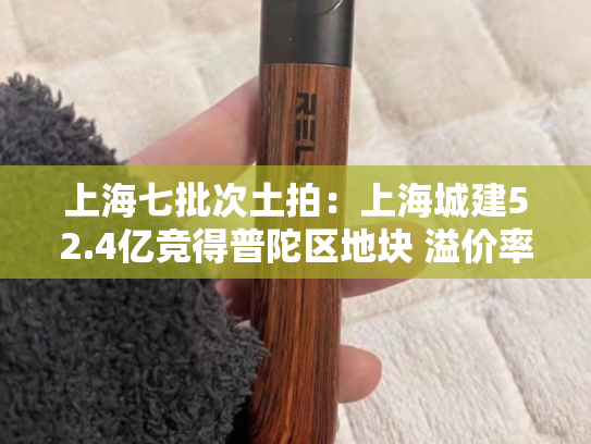 上海七批次土拍：上海城建52.4亿竞得普陀区地块 溢价率12.79%-第1张图片-悦刻网上商城官方网站-正品优惠，尽在悦刻官方网站