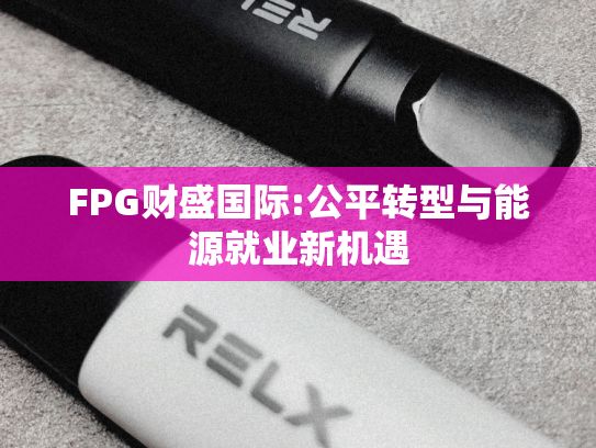 FPG财盛国际:公平转型与能源就业新机遇-第2张图片-悦刻网上商城官方网站-正品优惠，尽在悦刻官方网站