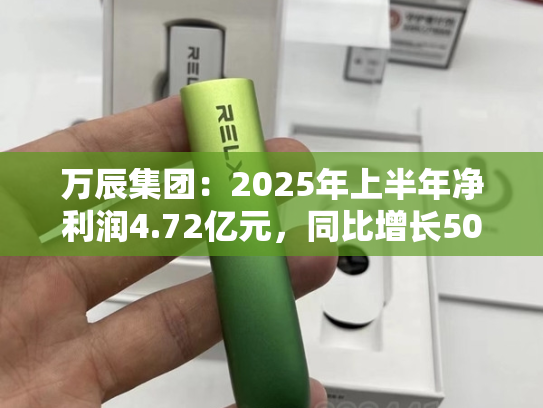 万辰集团：2025年上半年净利润4.72亿元，同比增长50358.80％-第1张图片-悦刻网上商城官方网站-正品优惠，尽在悦刻官方网站